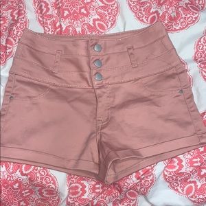 High waisted shorts